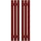 Ekena Millwork Americraft 3-Board, 2 Batten Exterior Real Wood Spaced Board-n-Batten Shutters, ARW101SB311X76MRH, PR ARW101SB311X76MRH - alternate 1